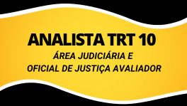 Analista TRT-10 - 2025